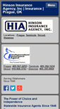 Mobile Screenshot of hinsoninsurance.com